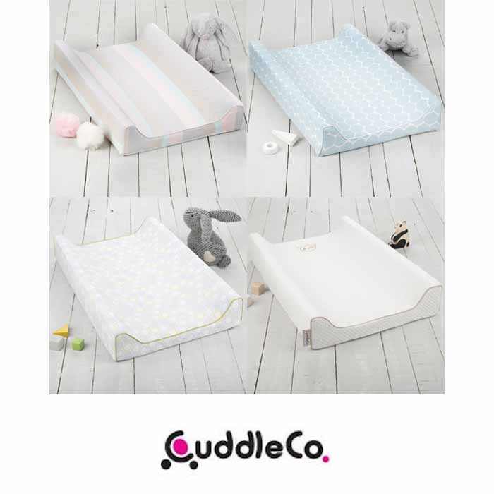 Cuddle Co Comfi-Love Luxury Memory Foam Soft Bamboo Designer Changing Mat