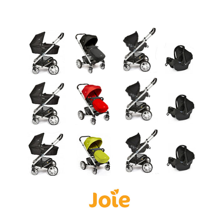 Joie Chrome Silver frame - gemm car seat