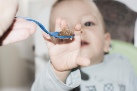 Baby batting spoon