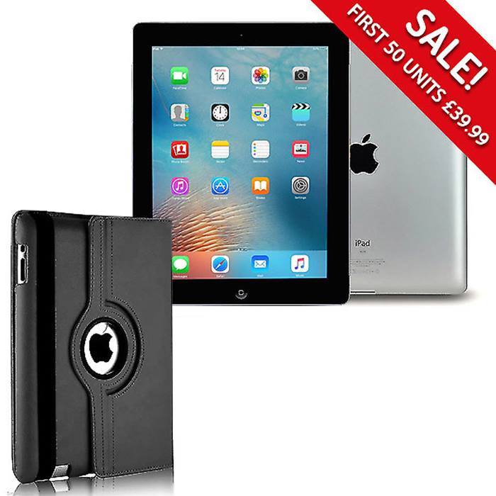 16GB Apple iPad 2 With Optional Leather Case