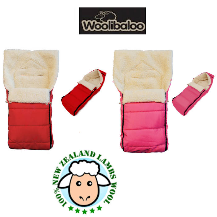 Woolibaloo 100 Luxury New Zealand Lambswool Footmuff Cocoon