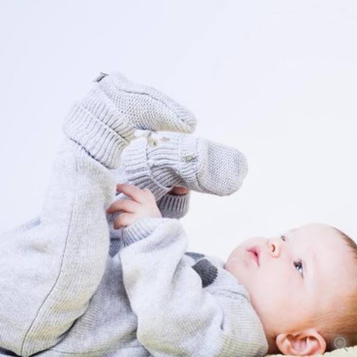 Baby Mori - Knitted Booties