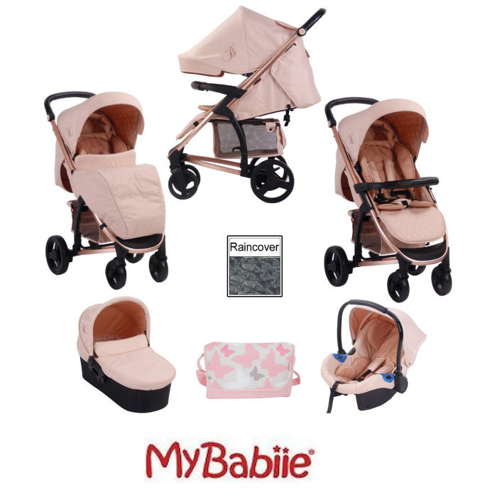 My Babiie MB200+ *Billie Faiers Collection* Travel System & Carrycot Bundle