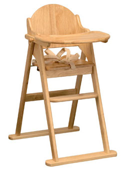 East Coast Nursery folding highchair