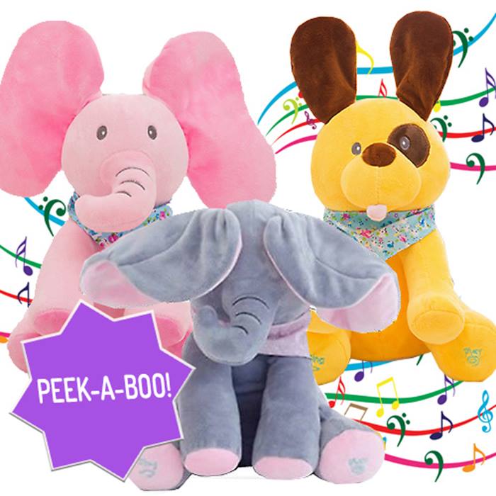 Peek-a-Boo Baby Toy - 3 Designs