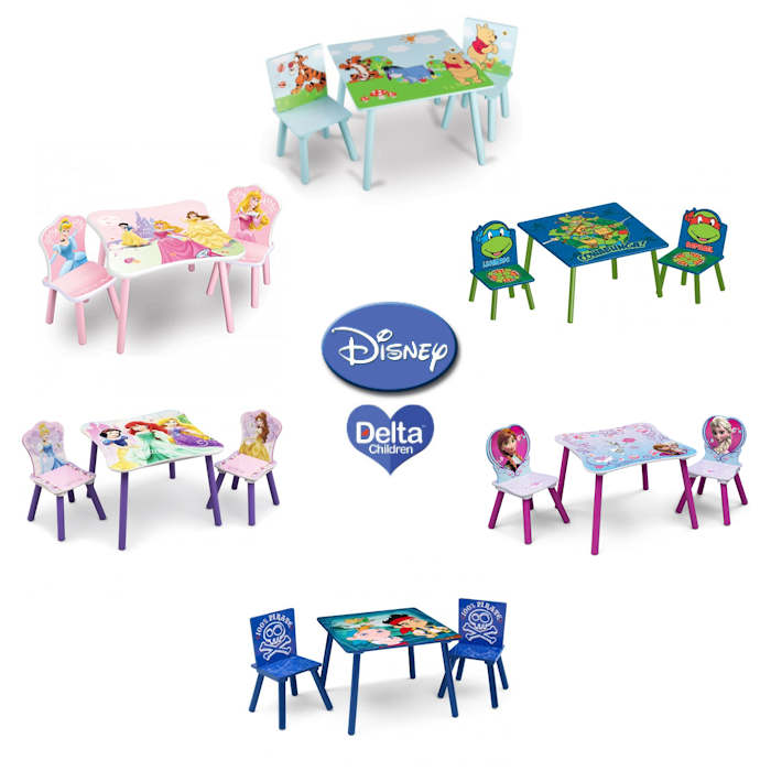 Delta Children Disney Table and Chairs Set
