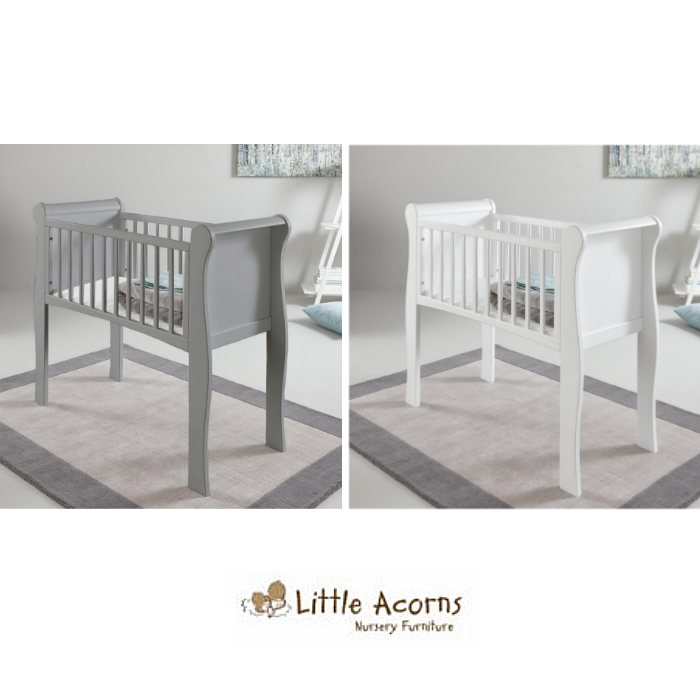 Little Acorns Sleigh Crib 2