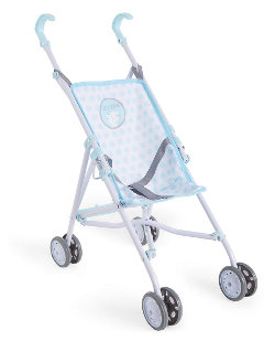 Cupcake Dolly Stroller - Blue