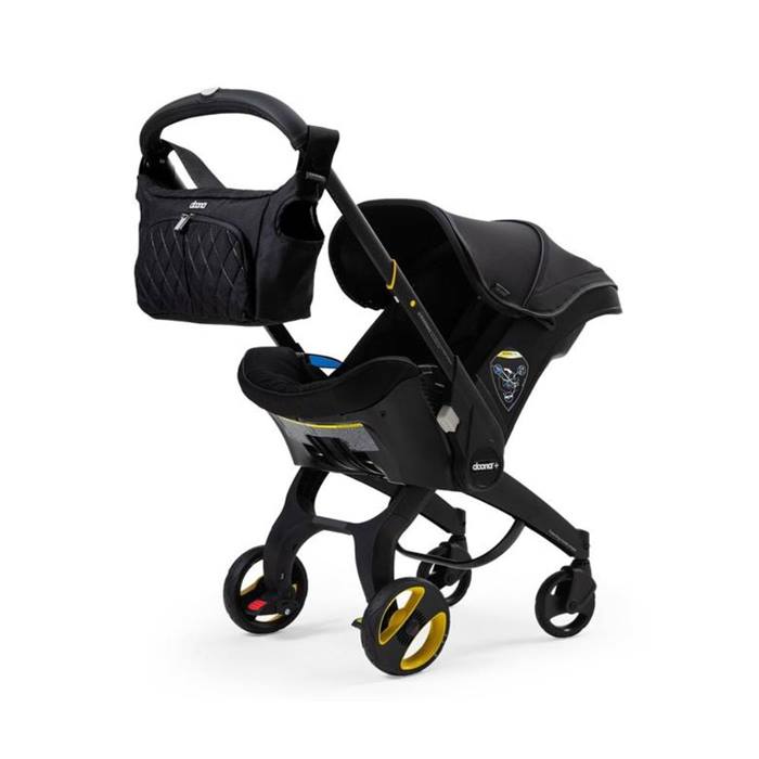 Doona™ Infant Car Seat Stroller LIMITED EDITION - Midnight + FREE Essentials Bag Worth £54.99!