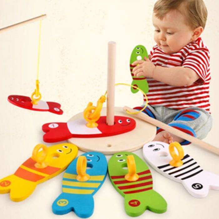 8-Piece Wooden Educational Kids' Toy