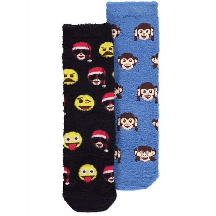 ASDA-Christmas emoji socks