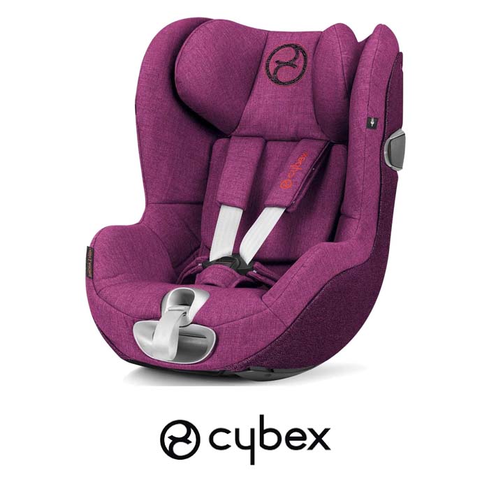 Cybex Sirona Z Platinum i-Size 360 Spin Car Seat - Passion Pink Plus
