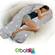 4baby 12ft Body Baby Sleep Support Pillow Grey White Stars