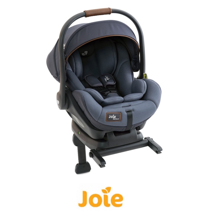 Joie Mothercare Signature Edition i-Level (i-Size) 0+ Car Seat & ISOFIX Base - Granit Bleu