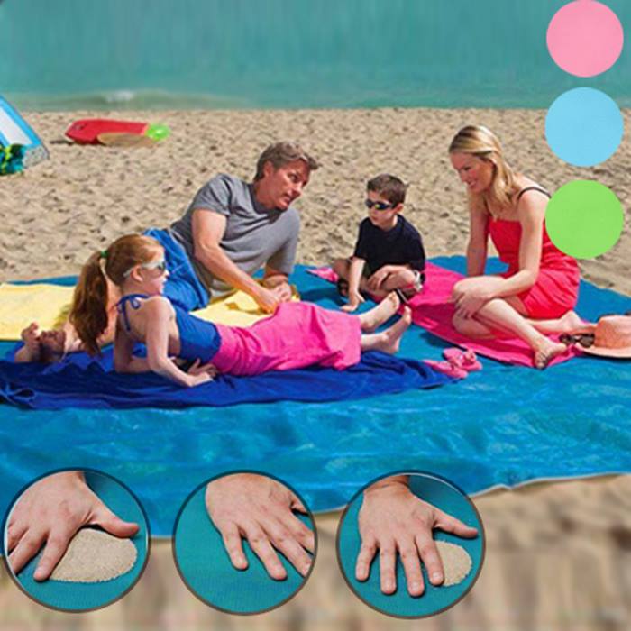 L or XL Magic Anti-Sand Beach Mat - 3 Colours