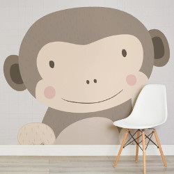 Murals Wallpaper Maurice the monkey wall mural