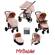 My Babiie MB200+ Billie Faiers Collection Travel System  - Rose Gold & Blush