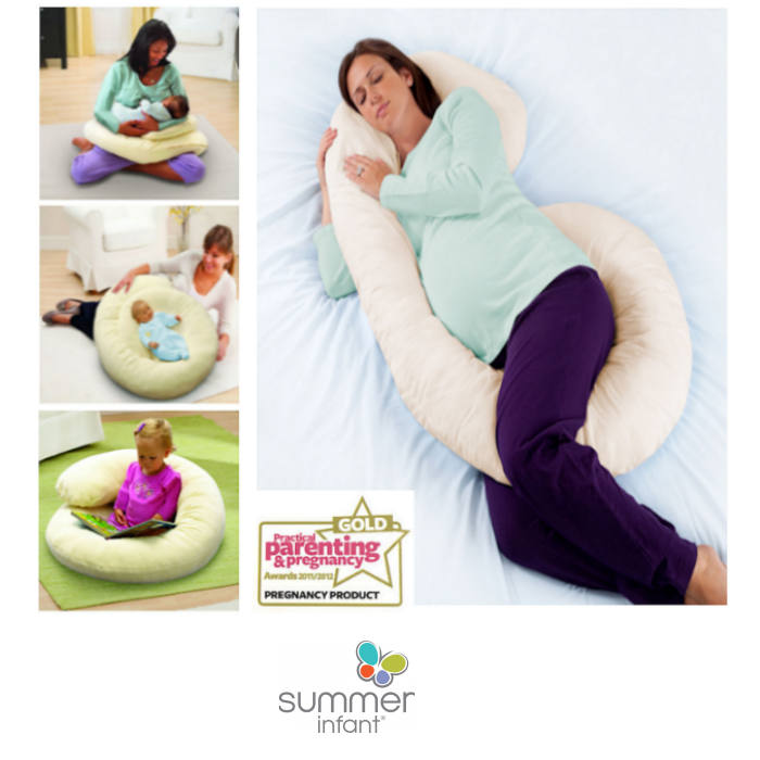 Summer Infant  4 In 1 Large Nursing & Pregnancy Pillow