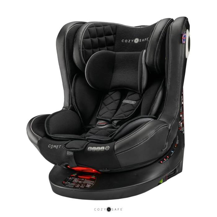 Cozy N Safe Comet 360 Rotation Group 0+/1/2/3 Car Seat - Black