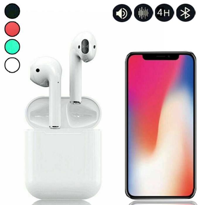 i12 TWS Wireless EarBuds - 4 Colours