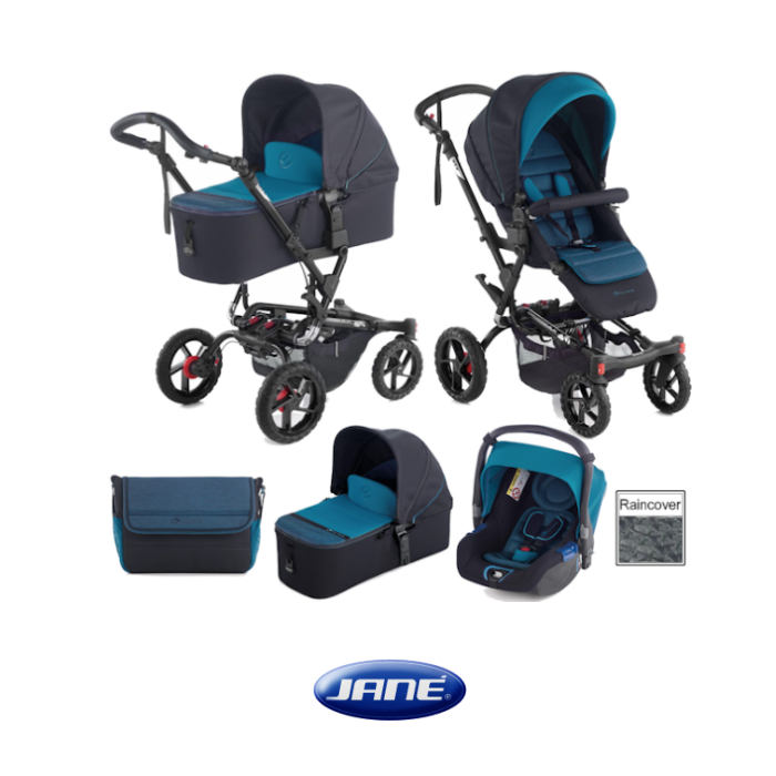 Jane Crosswalk Travel System - Teal