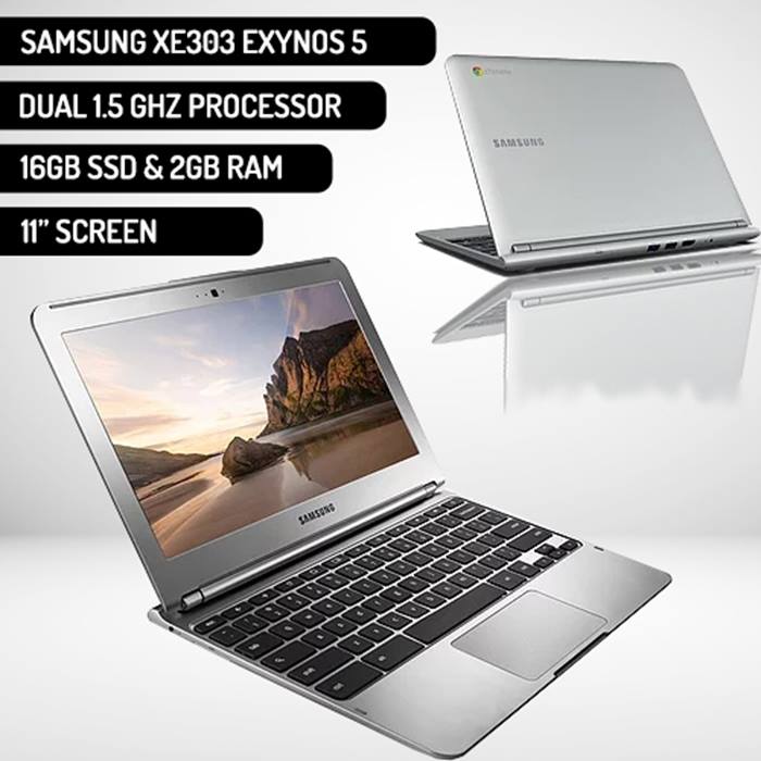 11 Inch Samsung Chromebook XE303 with 2GB RAM & 16GB SSD - REFURBISHED