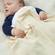 YellowwhiteStripeBabyBlanket