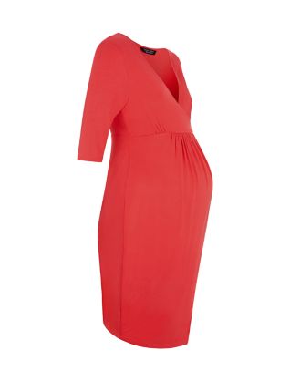 Newlook red maternity dress