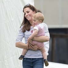 Kate and Prince George