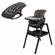 Tutti Bambini Nova Highchair/Rocker Complete - Black