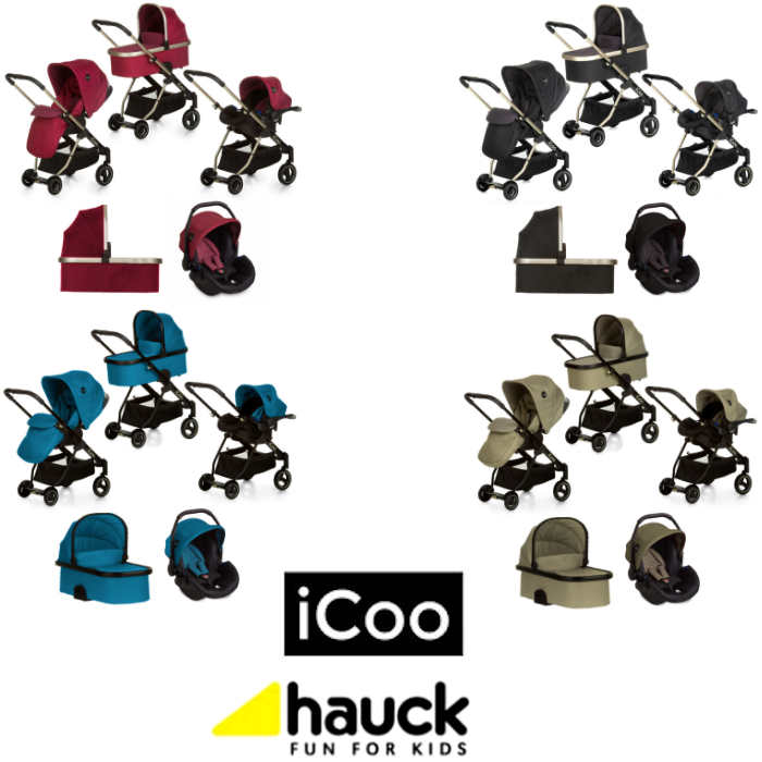 Hauck Icoo Acrobat XL Plus Trio Set Travel System