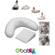 4baby 6 in 1 Nursing Pregnancy Pillow/Cushion Wedge 2pc Support Pack