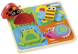 Tidlo Touch and Feel Bugs Puzzle 250
