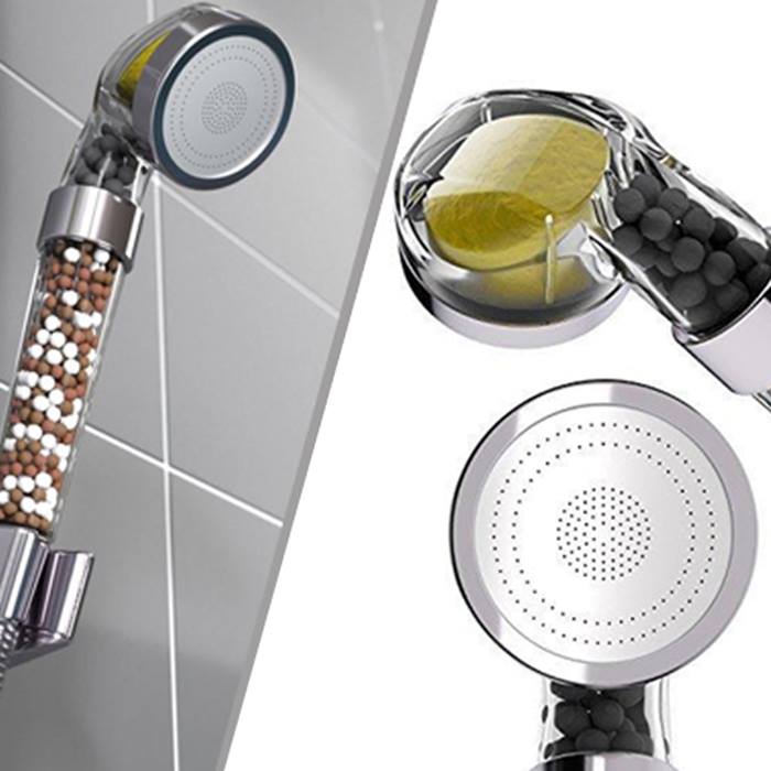High-Pressure Water-Saving Vitamin C Filter Shower Head