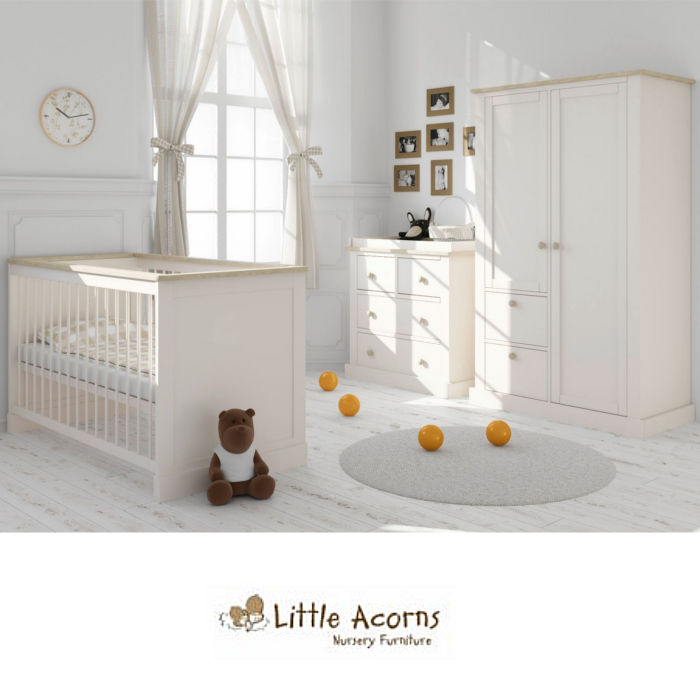 Little Acorns Sophie 5 Piece Nursery Room Set