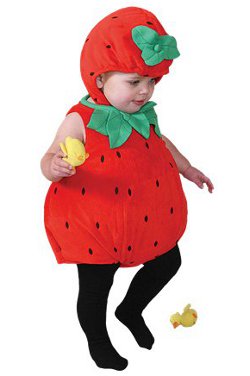 Strawberry costume party delights 
