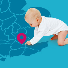 Popular baby names in your area