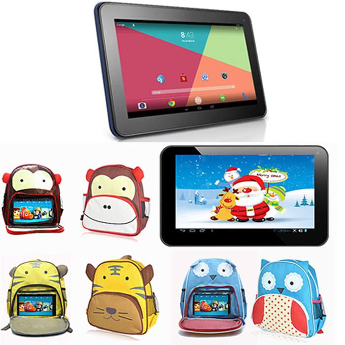 Cartoon Backpack with Tablet