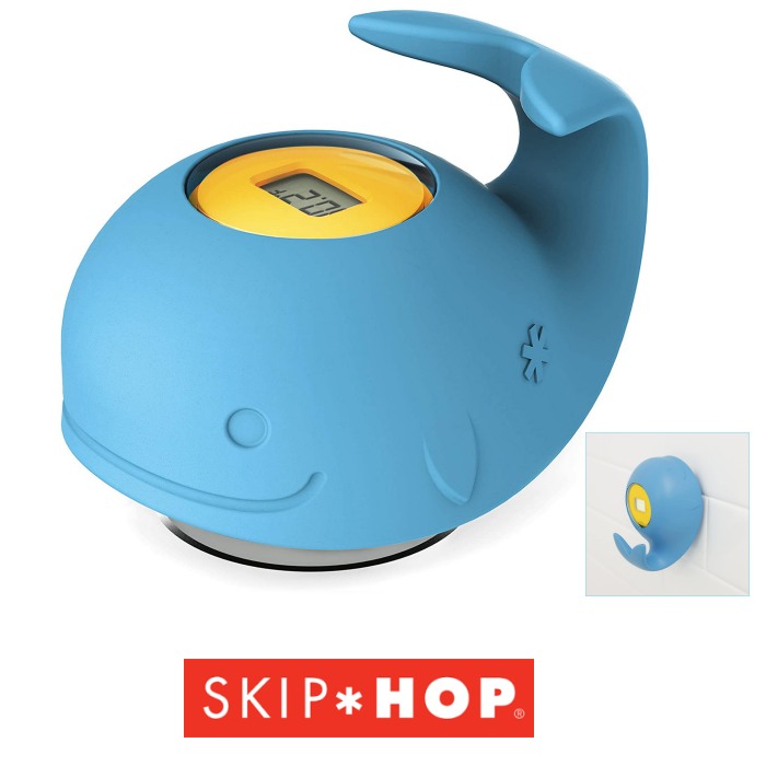 Skip Hop Moby Floating Bath Thermometer - Blue