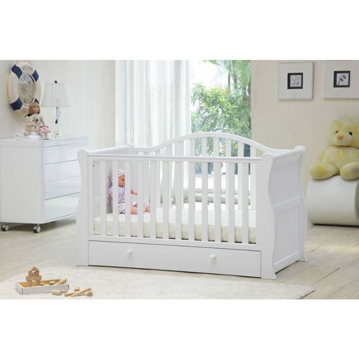 Babylo Sleigh Cot Bed