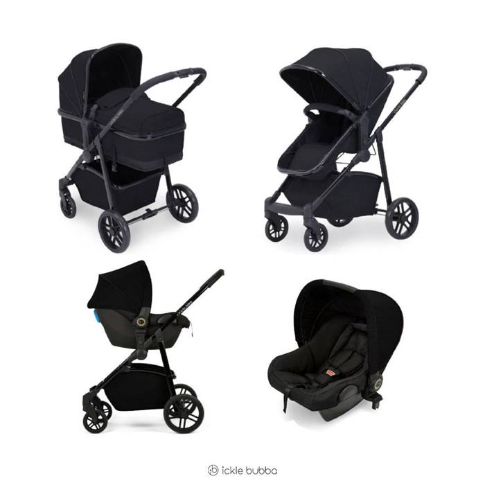 Ickle bubba Moon All-in-One Travel System with Astral Car Seat