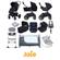 Joie Chrome DLX (i-Gemm & i-Venture Car Seat) Everything You Need Travel System With Carrycot and ISOFIX Base Bundle