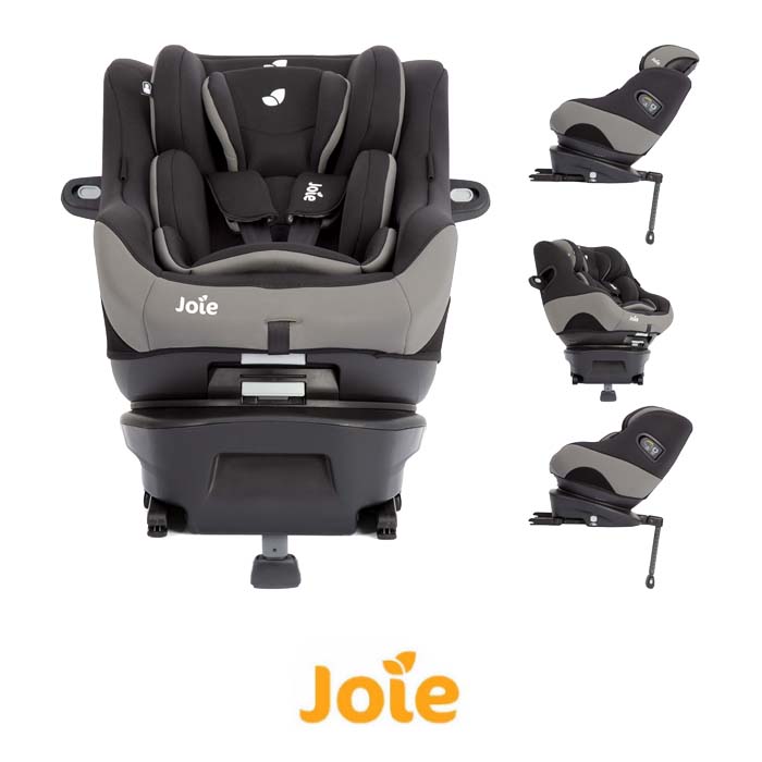 Joie Spin Safe Group 01 ISOFIX Car Seat Black Pepper