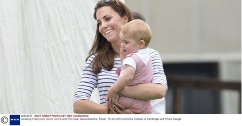 Kate and Prince George