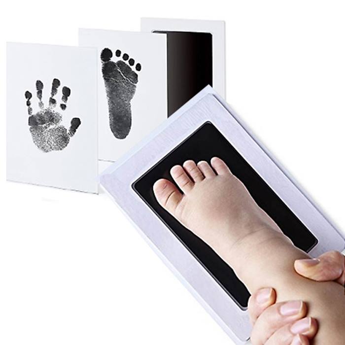 Inkless Baby Footprint & Handprint Keepsake Print