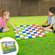 Giant Draughts Garden Board Game