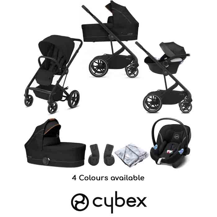 Cybex Balios S Lux (Aton M i-Size) Travel System with Carrycot