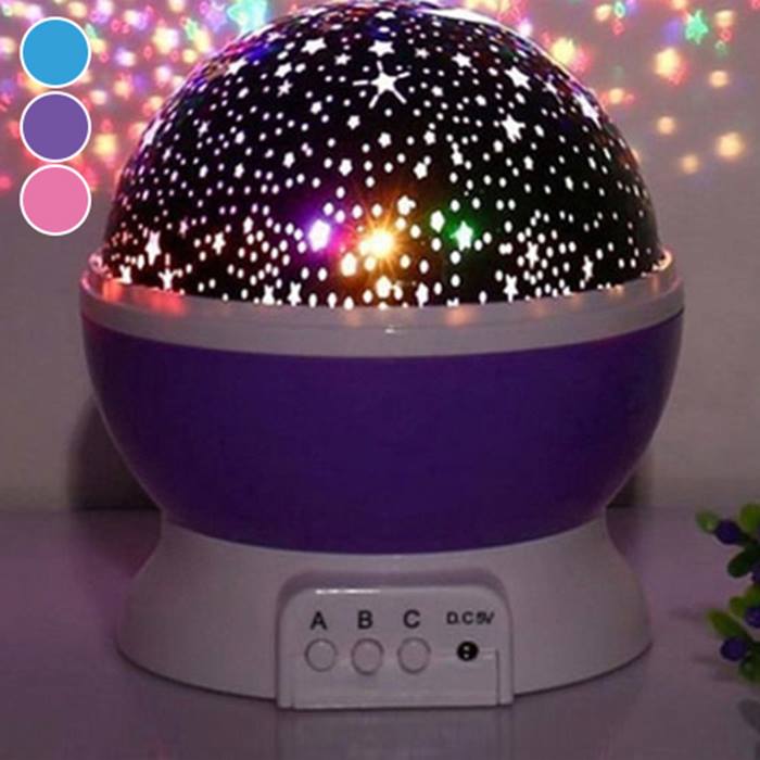 Night Light Star Projector - 3 Colours