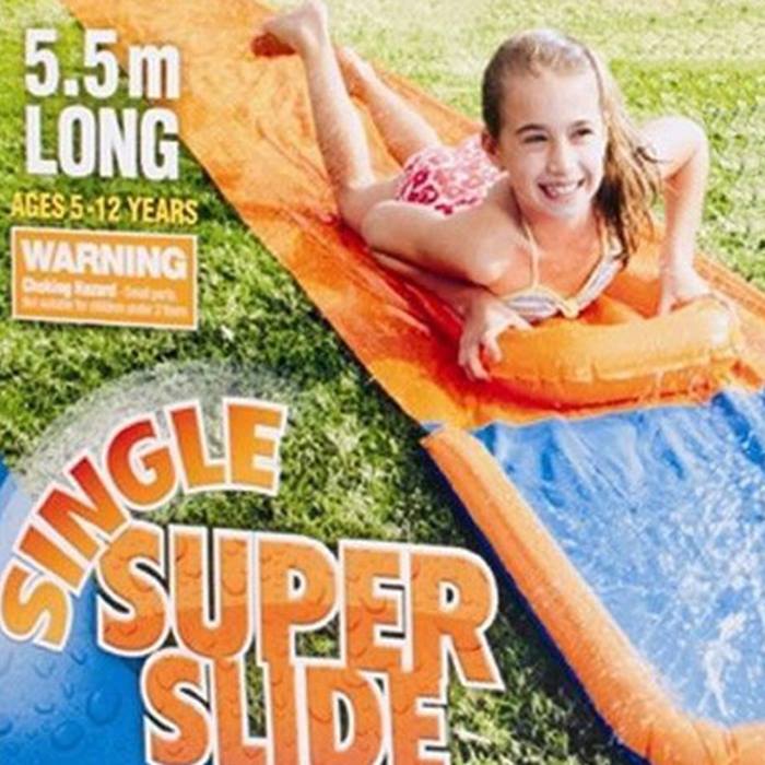 18ft 2-in-1 Aqua Slide with Inflatable Boogie Board