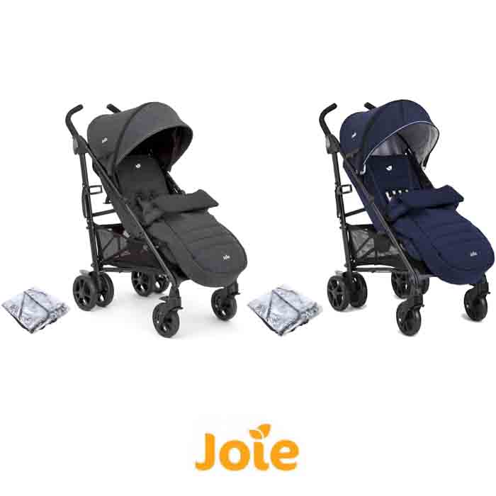 Joie Brisk LX Stroller / Pushchair With Footmuff